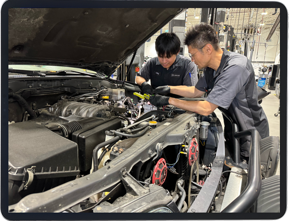 Virtual Lexus EFI Training Session