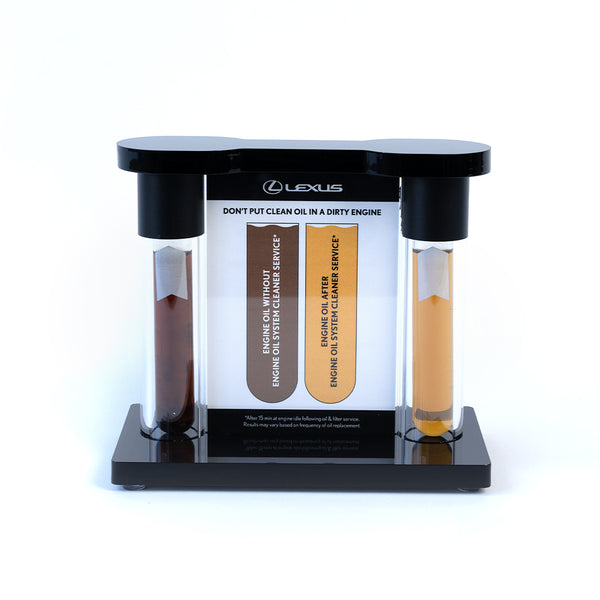 Lexus Oil Cleaner POP Display
